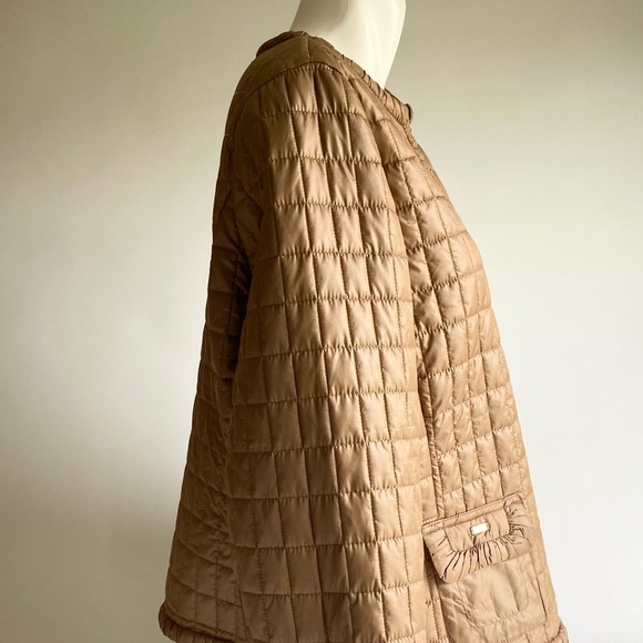 Chico's Tan Quilted Puffer Jacket - Picture 8 of 15
